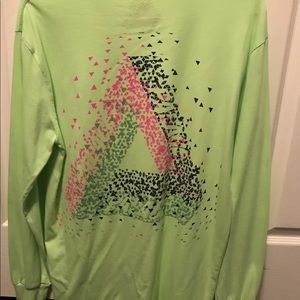 Palace tri flect longsleeve fluro